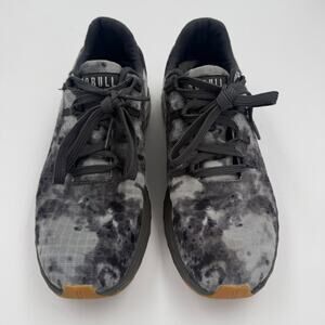 NoBull Allday Ripstop Runner Dark Cloud Tie Dye Gray Athletic Shoes Men Size 6.5